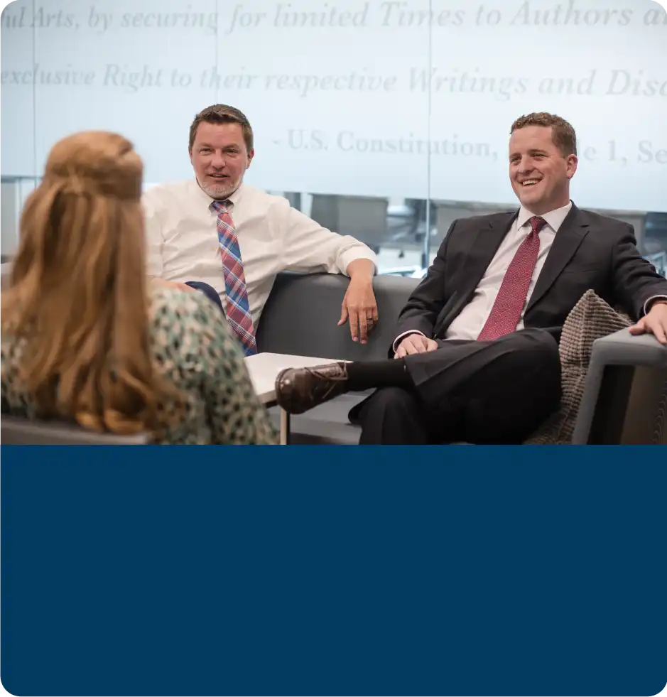 IPC lawyers consulting a client