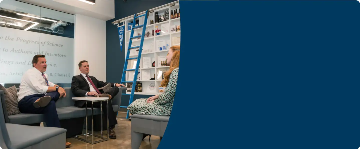 IPC lawyers consulting a client